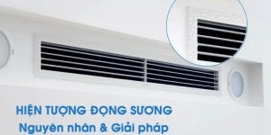 nguyen nhan giai phap may lanh bi dong suong